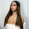 2x6 5x5 Lace Closure 330% Density Double Drawn Vietnamese Human Hair Straight Human Hair Wig Transparent Lace Front Wig - Image 5