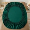 Single/Double/King/Queen Beds Cotton Fitted Sheet for Mattress Pads and Bedspread Covers in All Bed Sizes 140/150/160/180x200 - Image 14