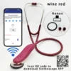 Electronic Medical Bluetooth Digital Stethoscope For Cardiology Experts, Pet Medical General Practice use - Image 10