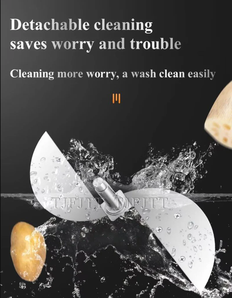 Electric Slicer Commercial Fruit And Vegetable Lemon Potato Radish Slicing And Vegetable Slicer Machine - Image 15