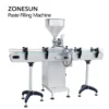 ZONESUN Paste Filling Machine Servo Motor Viscous Liquid Cream Honey Ketchup Chili Sauce Packaging Production Line ZS-GY1SM - Image 5
