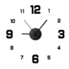 Creative Frameless DIY Wall Clock Wall Decal Home Silent Clock Living Room Office Wall Decoration - Image 7