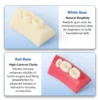 AZDENT Dental Teeth Filling Practice Block Inlay Exercise Model Composite Resin 3-Unit Prep Simulator Typodont Study Teeth Model - Image 12