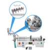 Automatic Sauce piston beverage honey shampoo nail cosmetic plastic paint bottle liquid paste packing filling machine - Image 4