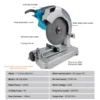 Multifunctional Mini Profile Cutting Machine 0-45 Degrees Table Cutter Electric Saw Table Saw for Cutting Metal Wood Plastic[:ar]Multifunctional Mini Profile Cutting Machine 0-45 Degrees Table Cutter Electric Saw Table Saw for Cutting Metal Wood Plastic[:] - Image 6