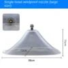 Agricultural Windproof Nozzle Power Fan-type Sprayer Nozzle Electric Pesticide Herbicide Spray Head Garden Irrigation Supplies - Image 9