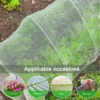 Bird and insect proof nets plant and vegetable gardens flower and fruit care covers greenhouse gardening - Image 3