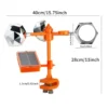 Garden vegetable field Ultrasonic Solar Bird Pest Repeller 360 Degree Rotating Reflector Drive Away Bird Device - Image 5