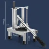 Manual Fries Machine Commercial Vegetable Fruit Meat Chopper Dicer Cutting Machine Stainless Steel Potato Cutter Vertical Dicer - Image 21