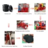 Hot Sale Metal Shredder Machine Car Shredder Scrap Metal Crusher Manufacturer Tire Shredder Plastic Recycling Crusher Line - Image 2