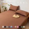 Single/Double/King/Queen Beds Cotton Fitted Sheet for Mattress Pads and Bedspread Covers in All Bed Sizes 140/150/160/180x200 - Image 3