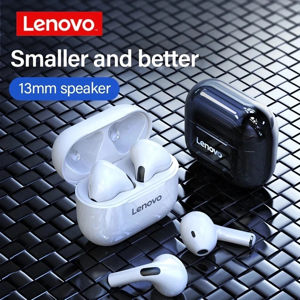 Lenovo wireless headphones TWS Bluetooth Earphones Touch Control Sport Headset Stereo Earbuds For Phone Android - Image 3