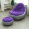 Modern PVC Flocking Inflatable Sofa Recliner with Spherical Design for Outdoor Camping Garden Parks Living Room Hotel Furniture - Image 4