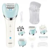 VGR Epilator 5 In 1 Electri Women Epilator Female Shaver Leg Body Hair Remover Lady Bikini Trimmer Facial Cleaning Massage V-703 - Image 8