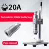 Bottle Sealing Capping Machine for Perfume Essential Oil Bottle Capper Pneumatic/Manual Bottle Diameter 13/15/18MM 20MM Optional - Image 9