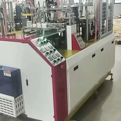 Fully Automatic Disposable Paper Cup Cake Machinery Medium Speed Paper Cup Machine, Disposable Paper Cup Forming Machine