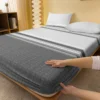 1 Simple modern Geometry printed matte Fitted Sheet, bedroom printed bed cover, bedding (excluding pillowcases) - Image 2