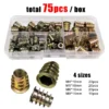 [:en]165/75/55pcs Threaded Insert Nut E-nut M4 M5 M6 M8 Set Kit For Wood Furniture Bed Cabinet Table Embedded Hex Hexagon Socket Head[:ar]165/75/55pcs Threaded Insert Nut E-nut M4 M5 M6 M8 Set Kit For Wood Furniture Bed Cabinet Table Embedded Hex Hexagon Socket Head[:] - Image 8