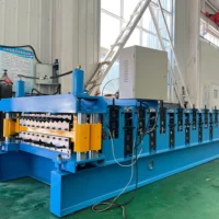 Efficient Three Layer Profile Tile Roll Forming Machine IBR Roof Panel Making Equipment for Large Scale Production​