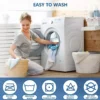 Washable Underpad Waterproof Incontinence Bed Pads 50x70cm/70x110/110x150cm/160x230cm/200x230/230x250cm/ for Women & Dog & Baby - Image 6