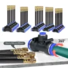 5/10pcs 20cm 360° Rotary Irrigation Brass Spray Support 6/8/10/12/16mm Hose Quick Connection Tee Adjustable Atomization Nozzle - Image 5