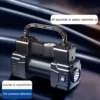 12V 150PSI Mini Air Compressor Dual Cylinder Heavy Duty Tire Inflator with LED Light Car Electric Air Pump Auto Inflatable Pump - Image 5