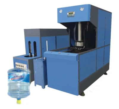 Semi-auto 2 Cavity Bottle Making Machine Plastic PET Bottle Blowing Molding Machine Bottle Blower for Craft Beverage