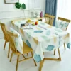 Plant Flower Leaves Coffee Table Runner Tablecloth Table Party Decoration Oilcloth on Table Protector Table Cloth Rectangular - Image 5