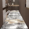 Modern Long Corridor Carpet Light Luxury Abstract Runner Carpets Home Living Room Hallway Floor Mat Room Doorway Hall Decor Rugs - Image 4