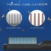 Hot Sale Mini Hair Straightener Hot Comb Customized Hair Styling Tools Hair Brush Straightener Comb Hot Sale Mini Hair Straighte - Image 2