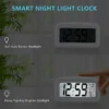 LED Digital Alarm Clock Backlight Snooze Data Time Calendar Desktop Multifunction Electronic Backlight Table Clock - Image 2