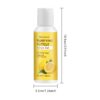 Lemon Aloe Cleansing Gel, Plant Extract, Physical Exfoliation, Exfoliating Gel with Exfoliating Granules, Deep Cleansing, Hydrating, Pore Clearing, Suitable for All Light Beige Types. 60ml. - Image 2