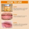 ROZINO Turmeric Lip Scrub - Vitamin C & Honey Infused, Super Moisturizing Pink Lips, Gentle Exfoliation for Soft & Smooth Lips, All Skin Types, Natural Ingredients, Natural Beauty Product | Gentle Exfoliation | Moisturizing Ingredients - Image 8