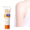 [Buy One Get One Free]Astragalus And Licorice Moisturizing Sunscreen Contains Extracts of Astragalus, Licorice, And Scutellaria, Featuring a Lightweight, Non-Greasy Texture That Spreads Easily, Suitable for All Skin Types, Gentle on The Skin, And Ideal fo - Image 6