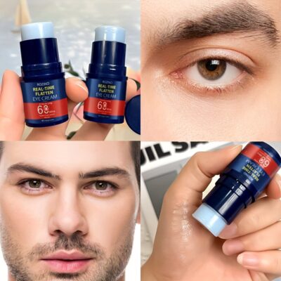 ROZINO 3.8g Eye Cream Stick - Hydrating & Moisturizing Dark Circles, Brightens Under-Eye, Smooths Fine Lines, Hypoallergenic, All Light Beige Types, Unisex Adult Use, Dark Circles, Sleek Design, Travelfriend