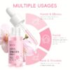LAIKOU Sakura Skincare 6pcs/Set, with Serum, Cleanser, Toner, Face Cream, Eye Cream, Day Night Moisturizer, Sun Cream, Contain Vitamin C & Niacinamide - Image 7