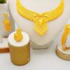 Fashionable Golden Jewelry Set from Dubai, Oriented Towards The Middle East. - Image 10