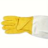 Glorious Future Beekeeping Gloves, 1 Pair - Leather with Canvas Sleeve, Manual Operation, No Battery Required - Image 5