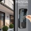 Smart Keyless Entry Door Lock - 5-in-1 Access (Fingerprint/App/Card/Key/Emergency Backup), Anti-Theft Design, High Quality & Shockproof, Wireless & WiFi Connectivity, Auto-Lock/Unlock, USB-C Emergency Power, Battery-Powered (AA), Smart Locks for Entry Doo - Image 5