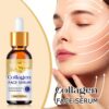 Collagen Hyaluronic Acid Face Serum for Women-Moisturizing Drops,For All Skin Types, with Aloe Vera, Glycerin & Caffeine, Deep Hydration & Skin Nourishment - Image 3