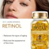 60 Capsules of BOTAX Facial Firming Serum, Skincare with Retinol, Collagen, Bee Venom, and Panthenol, Wrinkle Minimizing, Hydrating, Suitable for Dry Light Beige Types, Lightweight Formula, Easy to Absorb - Image 3