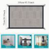 [:en]1pc Black Pet Barrier Balcony Cat Enclosure Safety Fence, No Drilling Required for Indoor Use[:ar]1pc Black Pet Barrier Balcony Cat Enclosure Safety Fence, No Drilling Required for Indoor Use[:] - Image 4