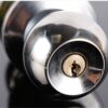 Aluminum three-lever ball lock, plastic steel door lock activity room handle three-lever ball lock, three-lever lock - Image 6