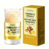 40g Turmeric Vitamin C Neck Cream stick, moisturizing care, the appearance of fine lines, wrinkles, neck wrinkles, Leave Light Beige looking healthy, smooth, and with a youthful glow, make Light Beige younger-looking, skincare, Face cream - Image 4