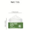 92% Aloe Vera Facial Moisturizing Cream with Vitamin E & Glycerin - Hypoallergenic, for Dry Light Beige, All Light Beige Types, Non-Greasy Formula for Daily Use, Light Beige Hydration, Sleek Packaging, Natural Ingredients - Image 6