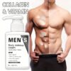 Men'S Light Beige Cream, Body Makeup Cream, Glow Cream, Rich in Collagen and Hyaluronic Acid, High Moisture and Absorbable, Refreshing Non-Greasy, Convenient for Dates and Work, Suitable for Full Body Use - Image 10