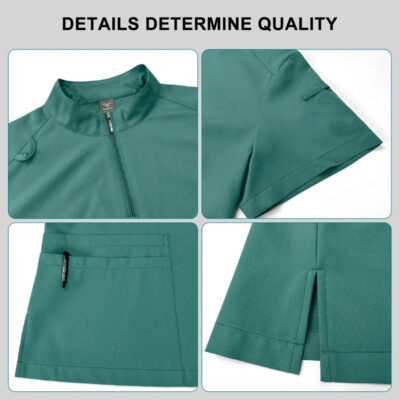 [:en]Nursing Workwear Men's and Women's Hospital Scrub Set Elastic Nurse Uniform Doctor Scrub Set[:ar]Nursing Workwear Men's and Women's Hospital Scrub Set Elastic Nurse Uniform Doctor Scrub Set[:]
