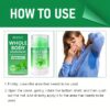 40g ROZINO Whole Body Natural Peppermint Deodorant Cream - Plant-Based Formula, 72H Freshness, Moisturizing & Portable for Sports, Work, Home Use - Unisex Adult - Image 10