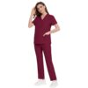 [:en]High-End Four-Way Stretch V-Neck Solid Color Short-Sleeve Straight-Leg Pants Set for Hospital Work, Nurse Uniforms, Scrubs, And Surgical Attire Suitable for All Seasons.[:ar]High-End Four-Way Stretch V-Neck Solid Color Short-Sleeve Straight-Leg Pants Set for Hospital Work, Nurse Uniforms, Scrubs, And Surgical Attire Suitable for All Seasons.[:] - Image 27