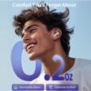 [AI Translation Bluetooth Earbuds]2025 New AI Translation Smart Bluetooth Headset 4 Mic ENC Noise-cancelling TWS Bluetooth Headphones Support More Than 140 Languages Real-time Translation Bluetooth Earbuds Shock Effects 550mAh Ultra Long Standby Support M - Image 7